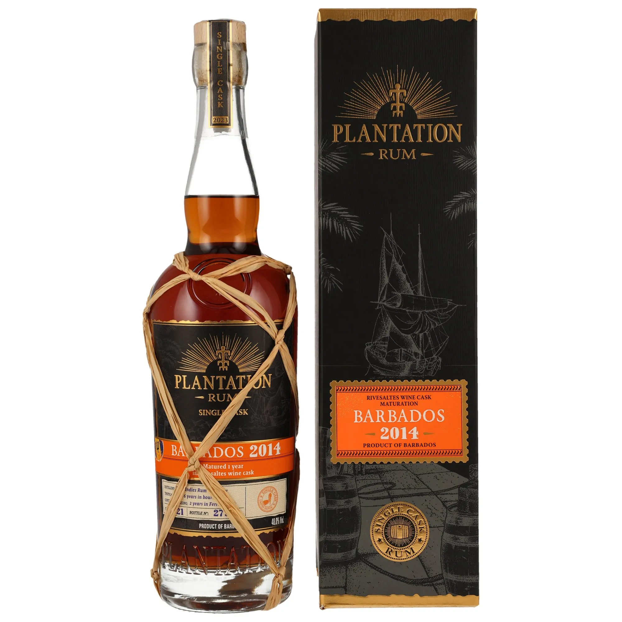 Plantation Rum Barbados 2014/2023 #21- Single Cask Collection 2023 French Muscat Wine Finsih
