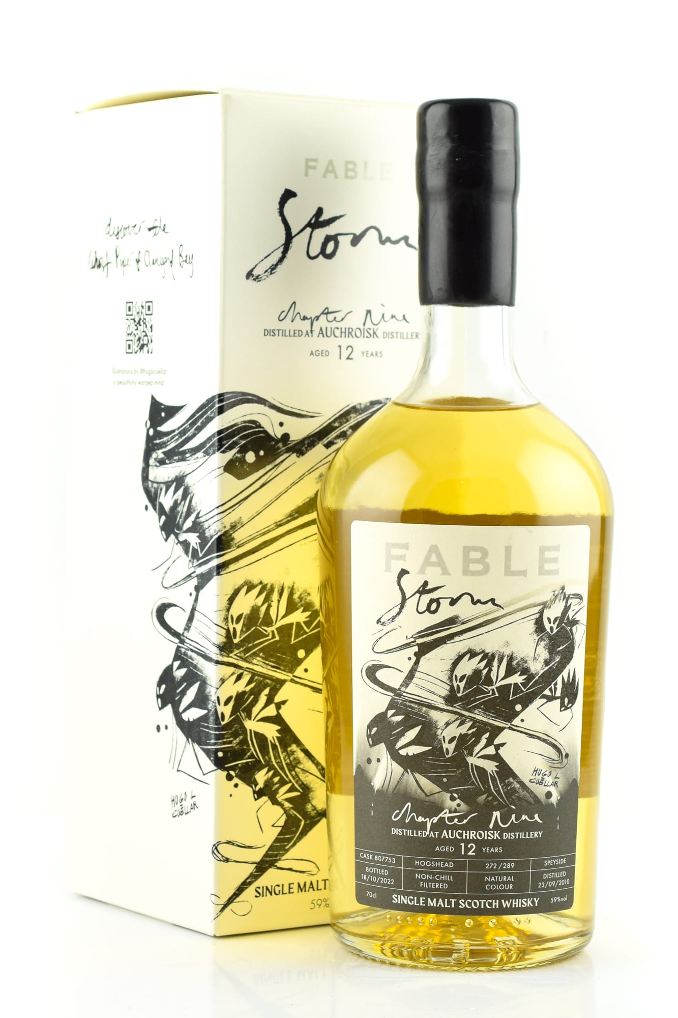 Chapter Nine Storm Auchroisk 12 Jahre Fable Whisky 56,5%vol. 0,7l Chapter Nine Storm Auchroisk 12 Jahre Fable Whisky 56,5%vol. 0,7l