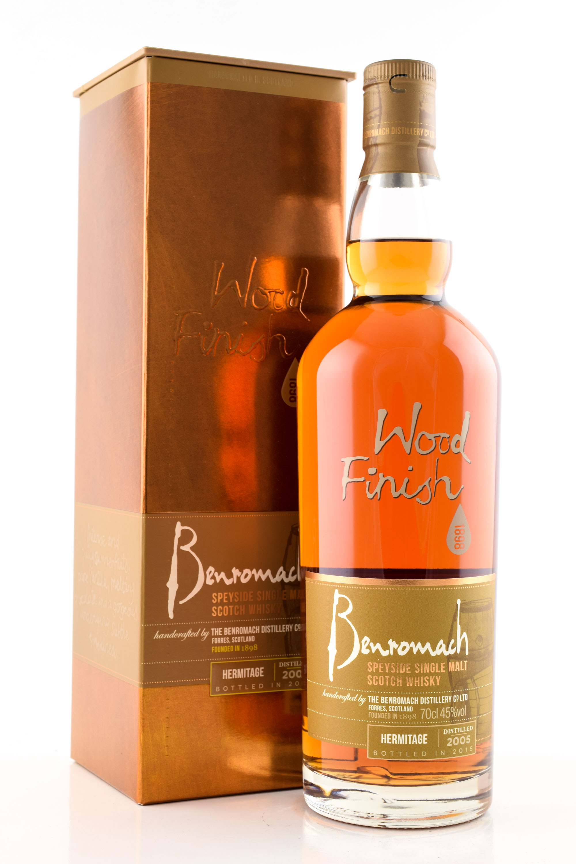 Benromach 2005/2015 Hermitage Wood Finish 45% vol. 0,7l