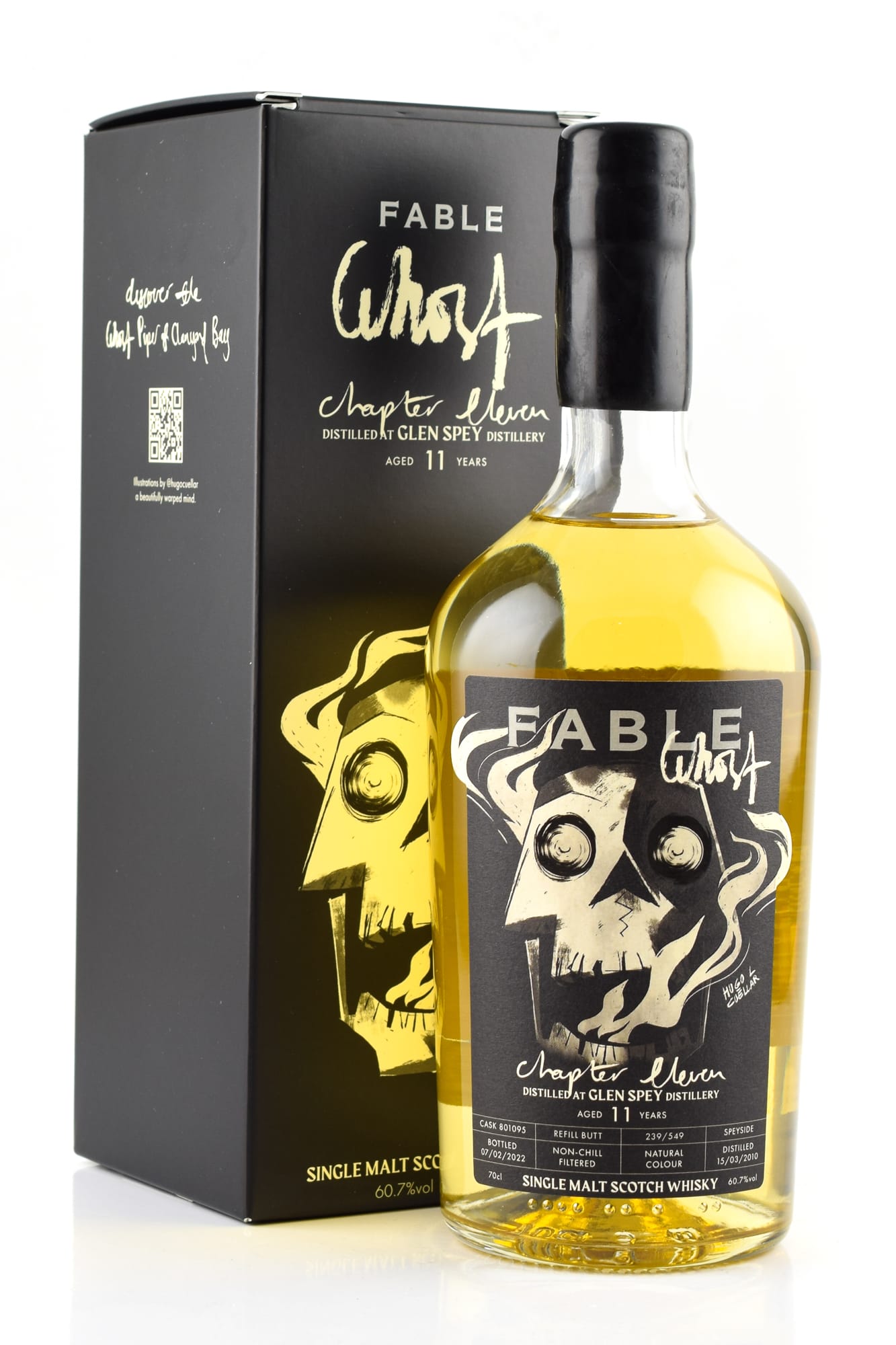 Chapter Eleven Ghost Glen Spey 12 Jahre Fable Whisky 60,2%vol. 0,7l