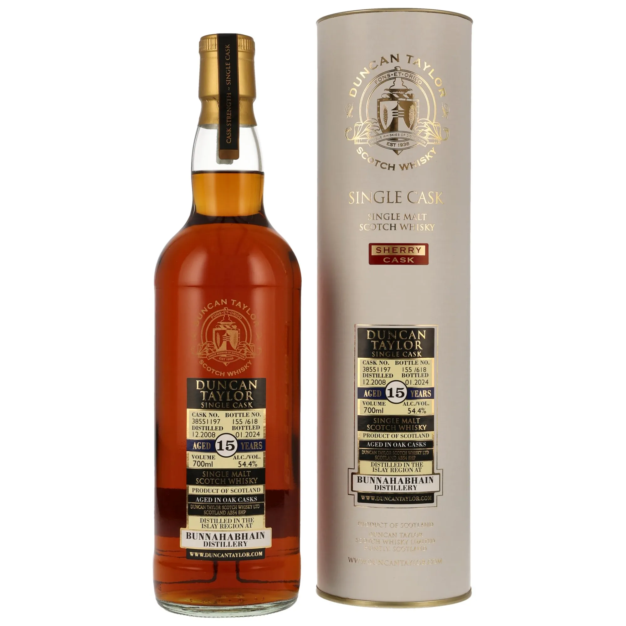 Bunnahabhain 2008/2024 - 15 Year Old #38551197 (Duncan Taylor)