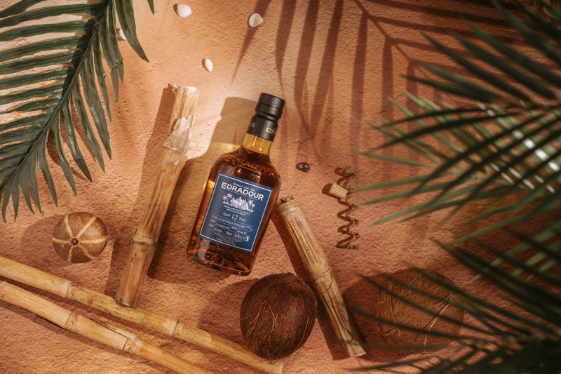 Edradour 12 Jahre - 1st Fill Martinique Rum Cask #718