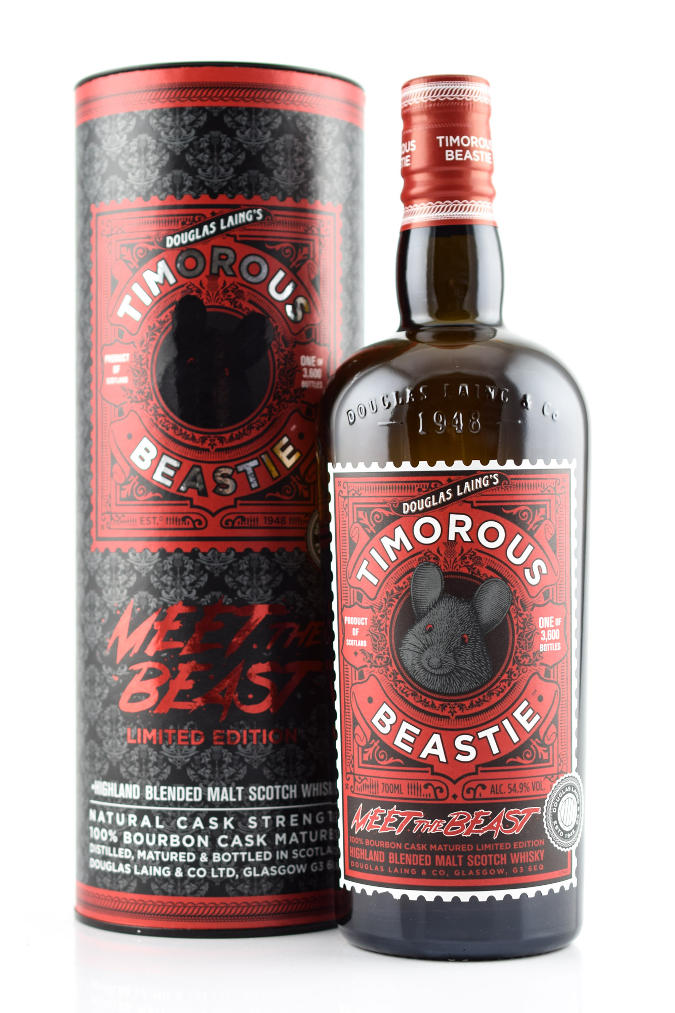 Timorous Beastie - Meet the Beast 54,9%vol. 0,7l Timorous Beastie - Meet the Beast 54,9%vol. 0,7l