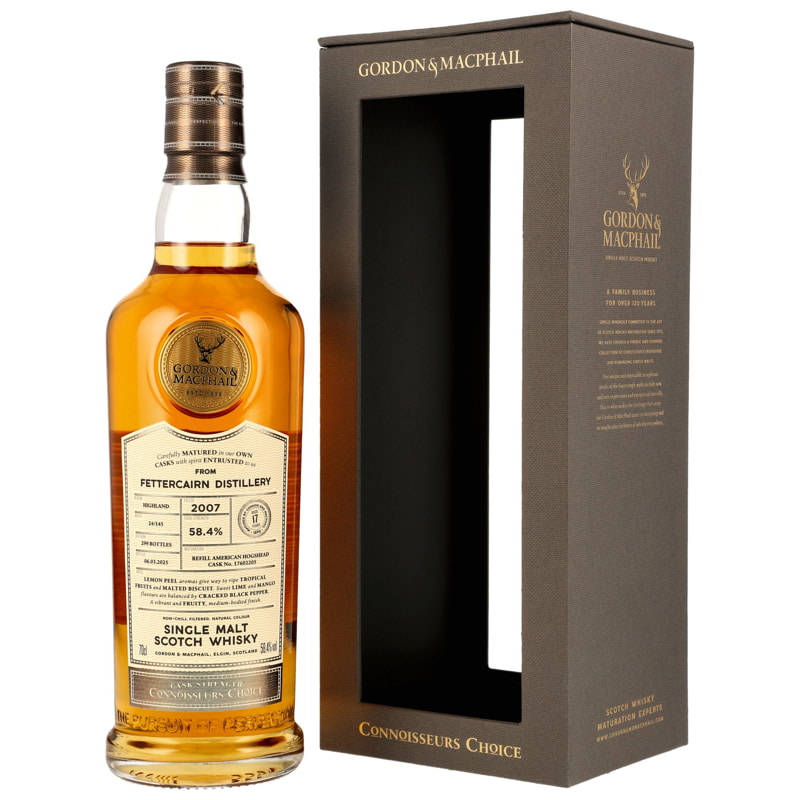 Fettercairn 17 Jahre 1st-fill Bourbon Barrel #17602205 Gordon & MacPhail Connoisseurs Ch. 