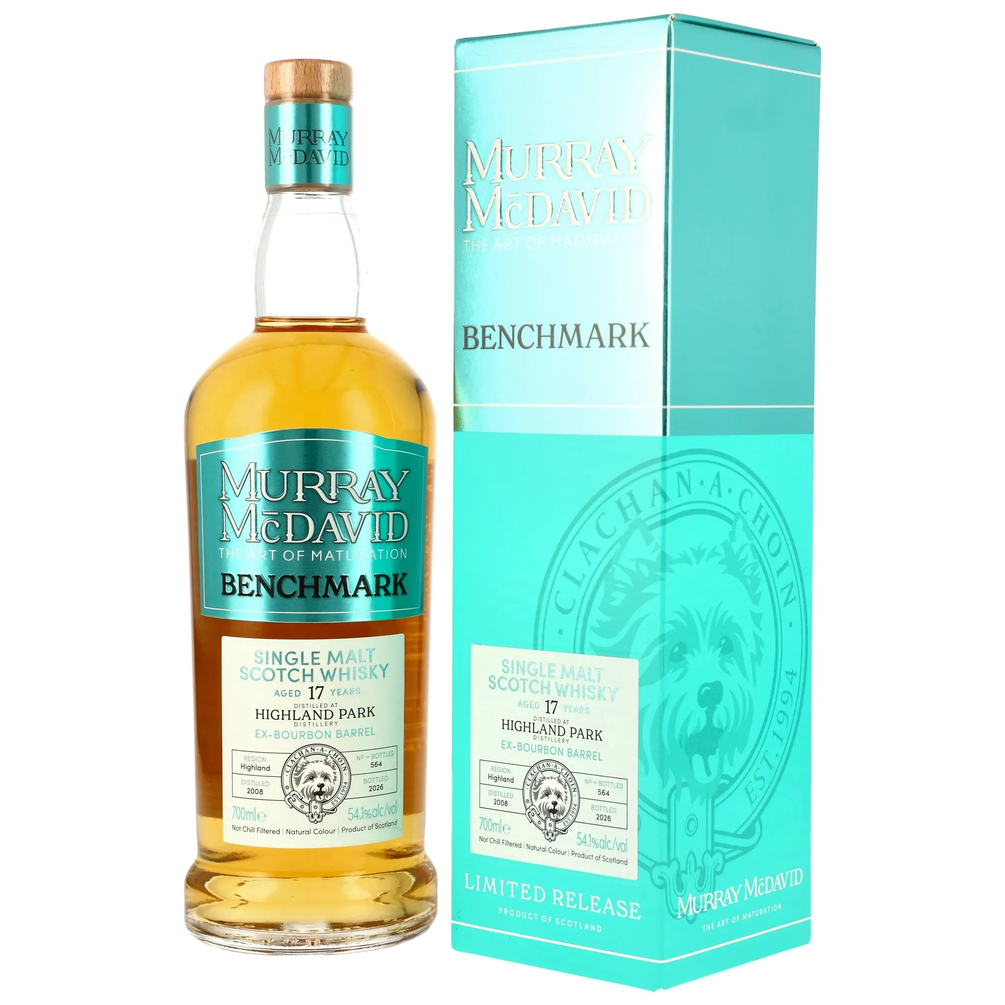 Highland Park 2008/2026 - 17 Jahre - Bourbon Barrel - Murray McDavid