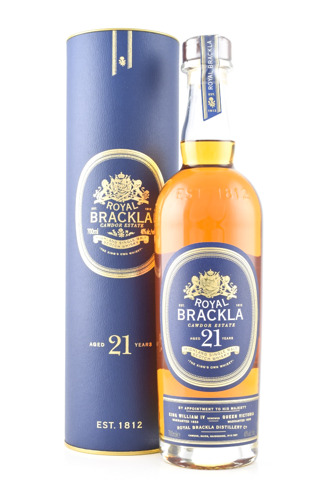 Royal Brackla 21 Jahre 40%vol. 0,7l