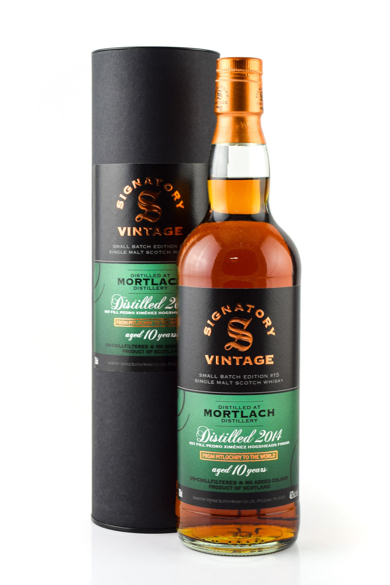 Mortlach 10 year old Small Batch Edition #15 Signatory