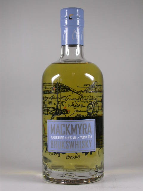 Mackmyra Brukswhisky Svensk Single Malt Whisky 41,4%vol. 0,7l