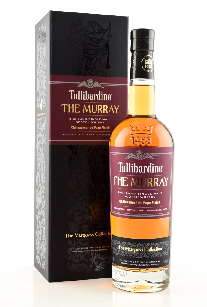 Tullibardine The Murray Chateau Neuf-du-Pape finish 46% vol. 0,7l Tullibardine The Murray Chateau Neuf-du-Pape finish 46% vol. 0,7l
