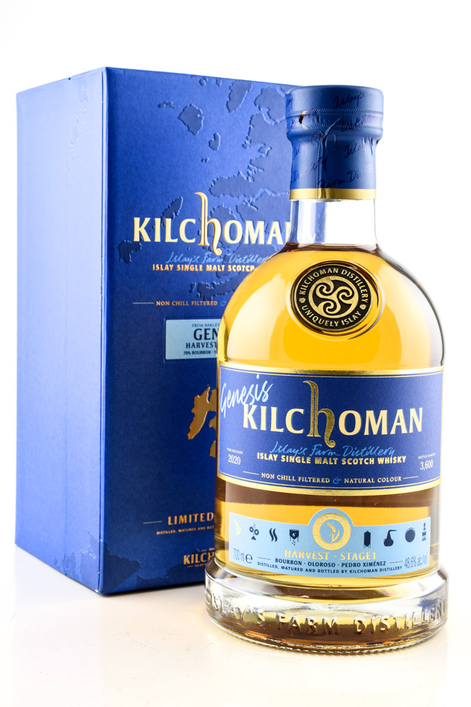 Kilchoman Genesis Harvest Stage 1 48,6%vol. 0,7l Kilchoman Genesis Harvest Stage 1 48,6%vol. 0,7l