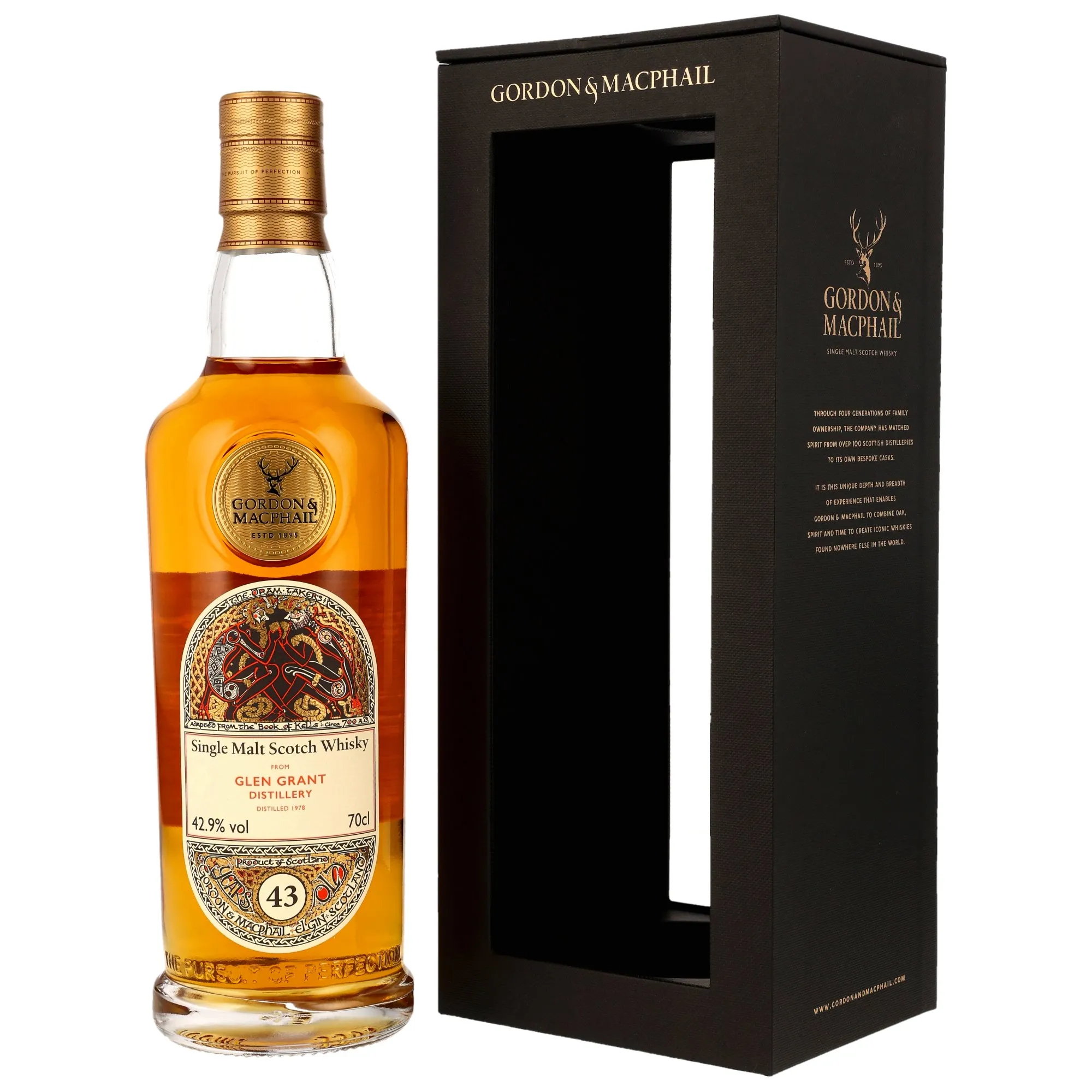 Glen Grant 1978/2022 - 43 Jahre - Refill American Hogshead #20953 - G&M Dram Takers Collection