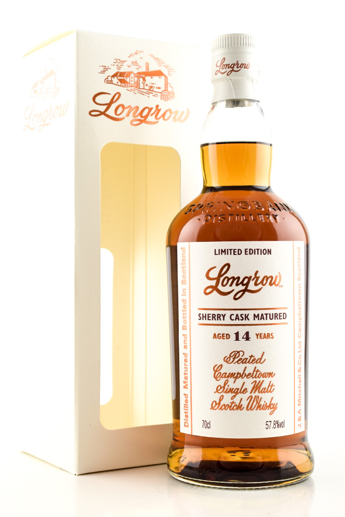 Longrow 14 Jahre Refill Oloroso Sherry 57,8%vol. 0,7l