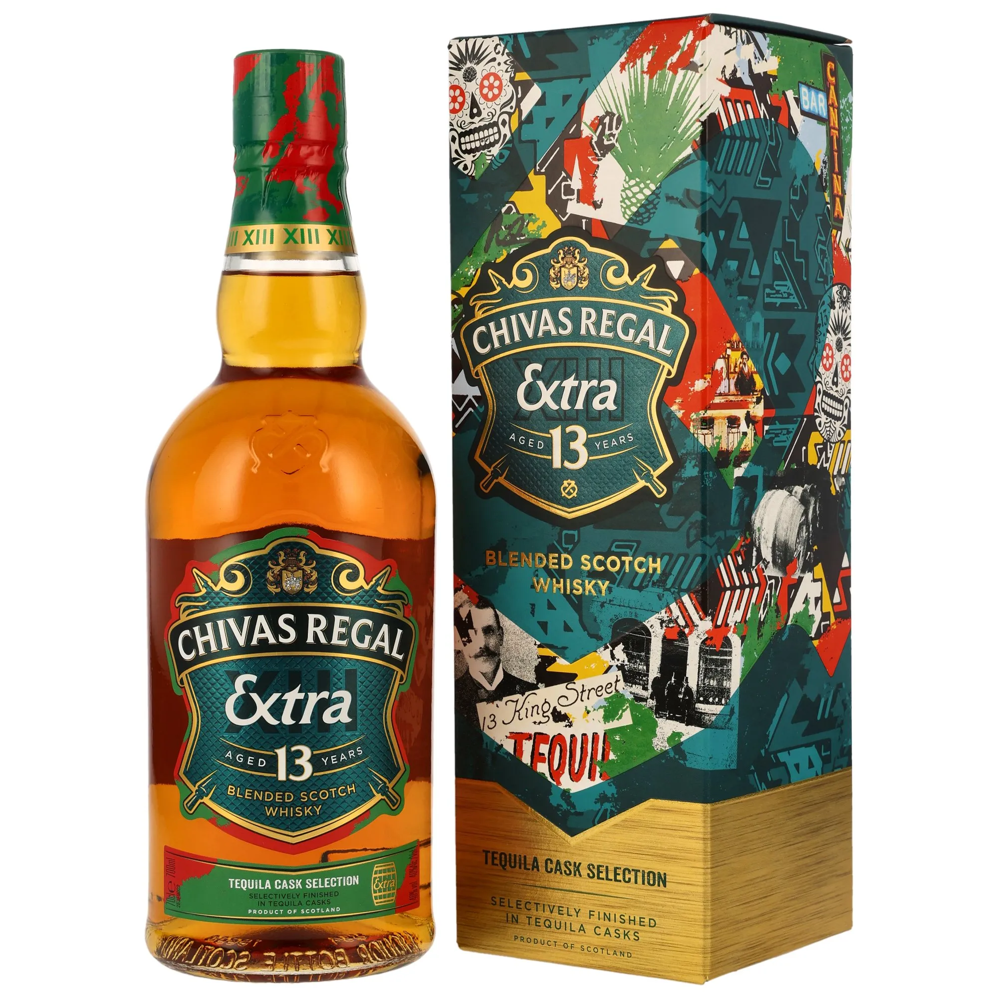 Chivas Regal Extra 13 Year Old, Tequila Cask, 2023, 40%
