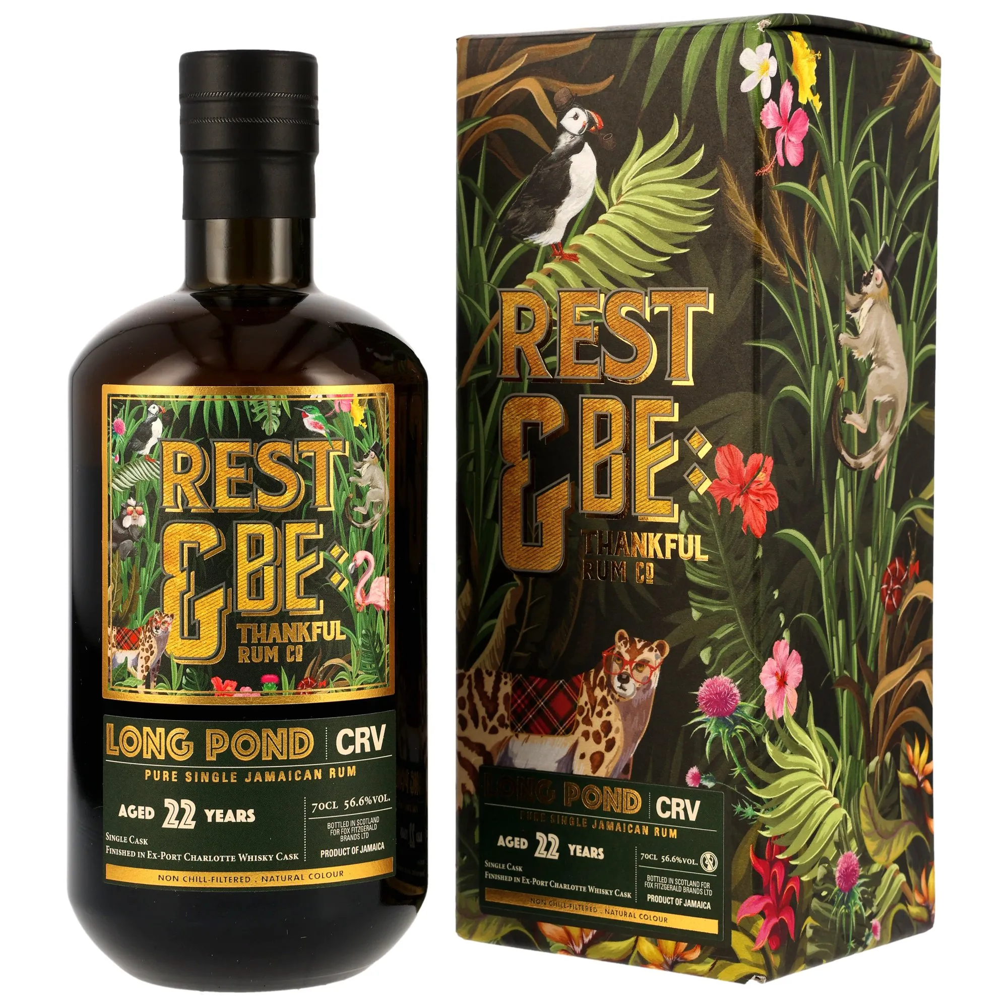 Long Pond 22 Year Old - CRV Single Cask #1577 - Rest & Be Thankful