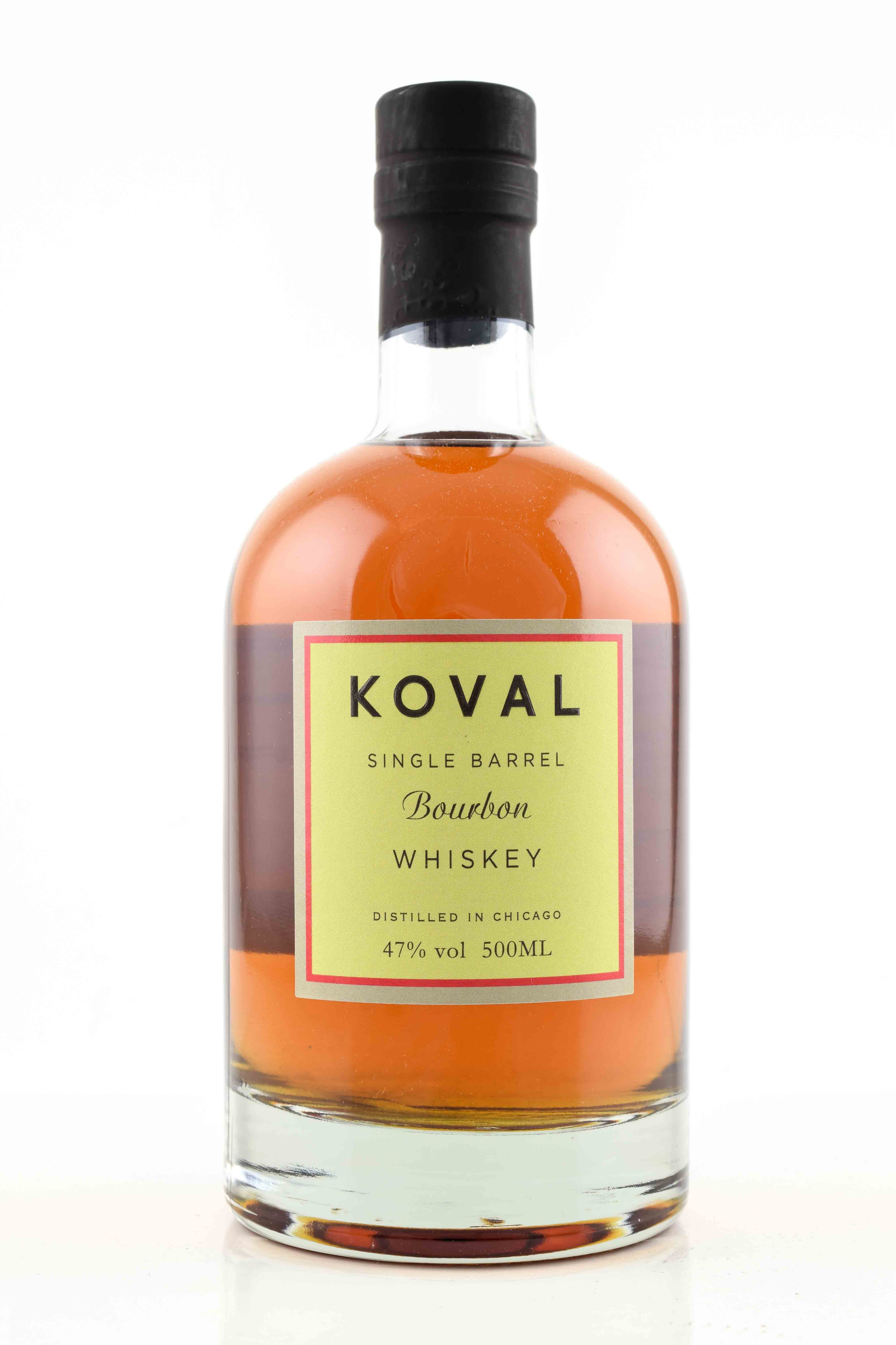 Koval Single Barrel Bourbon 47%vol. 0,5l Koval Single Barrel Bourbon 47%vol. 0,5l