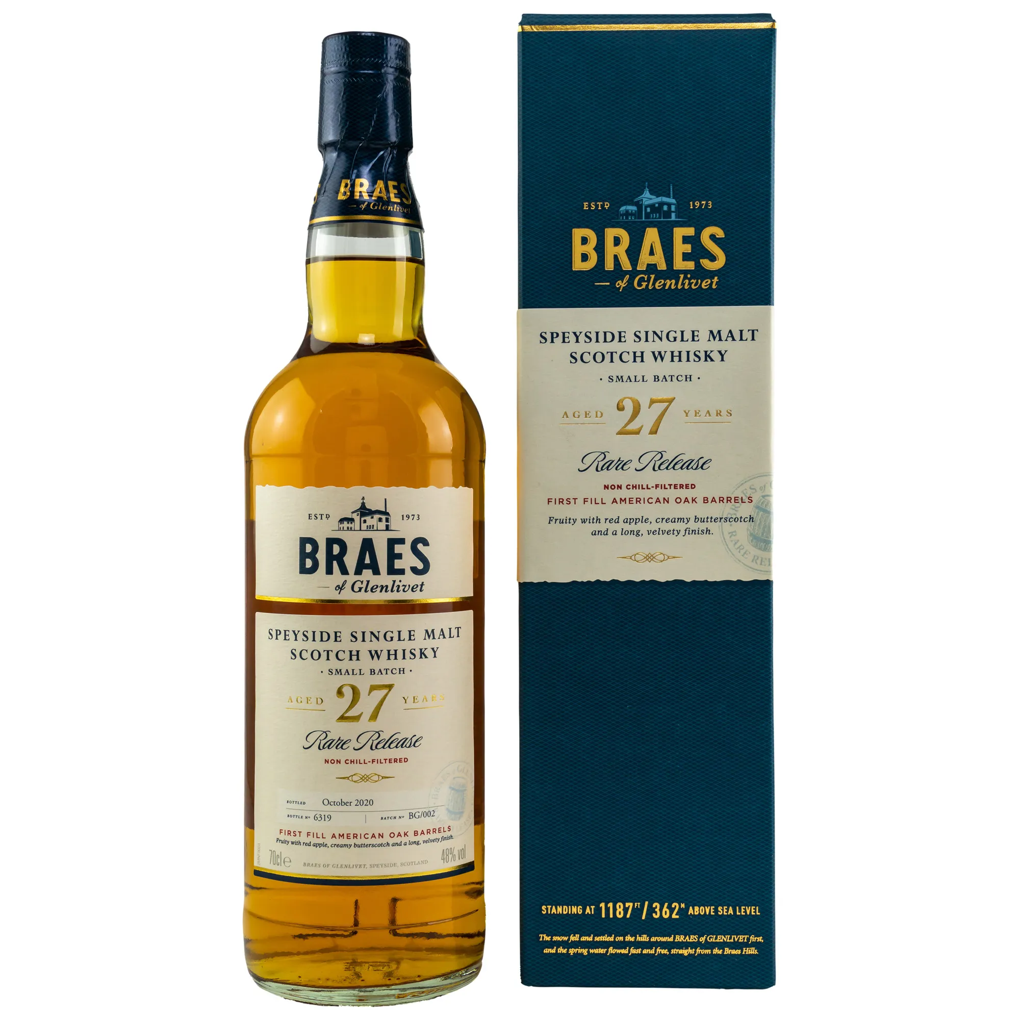 Braes of Glenlivet 27 Jahre