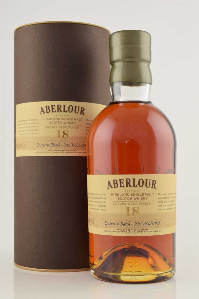 Aberlour 18 Jahre Sherry Cask Finish 43%vol. 0,7l Aberlour 18 Jahre Sherry Cask Finish 43%vol. 0,7l