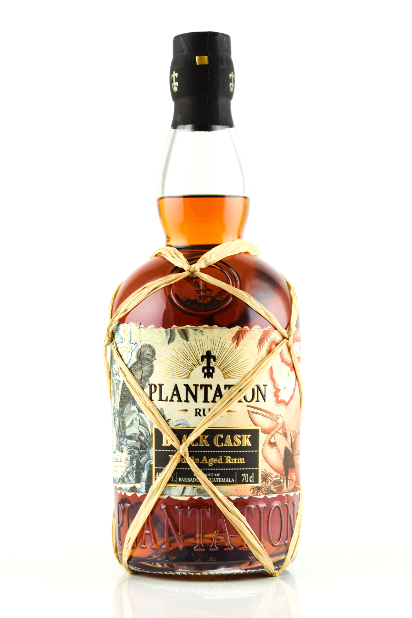 Plantation Black Cask Barbados & Guatemala 40%vol. 0,7l Plantation Black Cask Barbados & Guatemala 40%vol. 0,7l