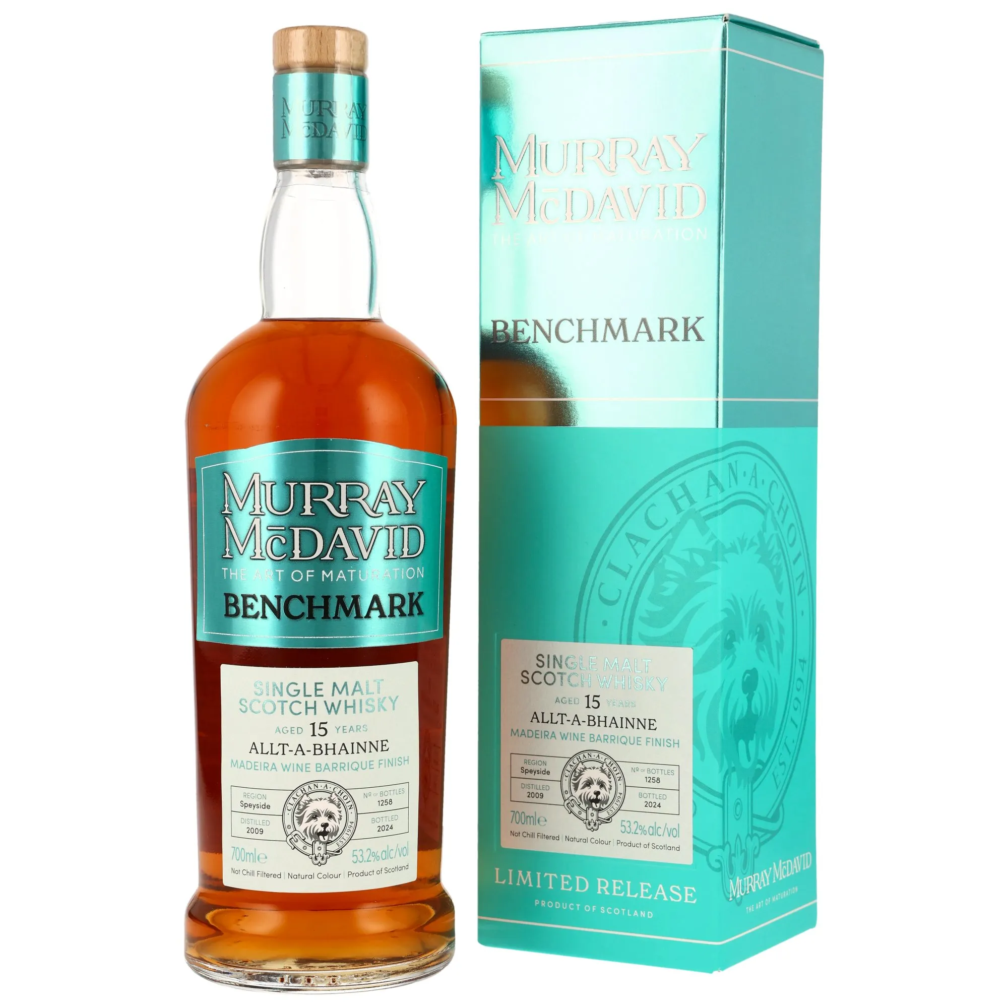 Allt-a-Bhainne 2009/2024 - 15 Year Old - Madeira Wine Barrique - Murray McDavid