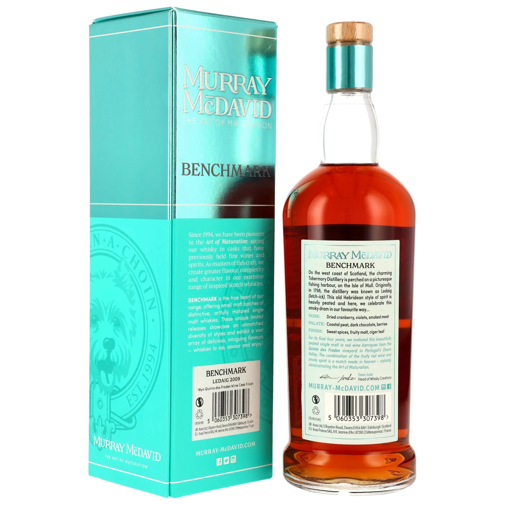 Ledaig 2009/2026 - 16 Jahre - Quinta Dos Frades Wine Cask Finish - Murray McDavid