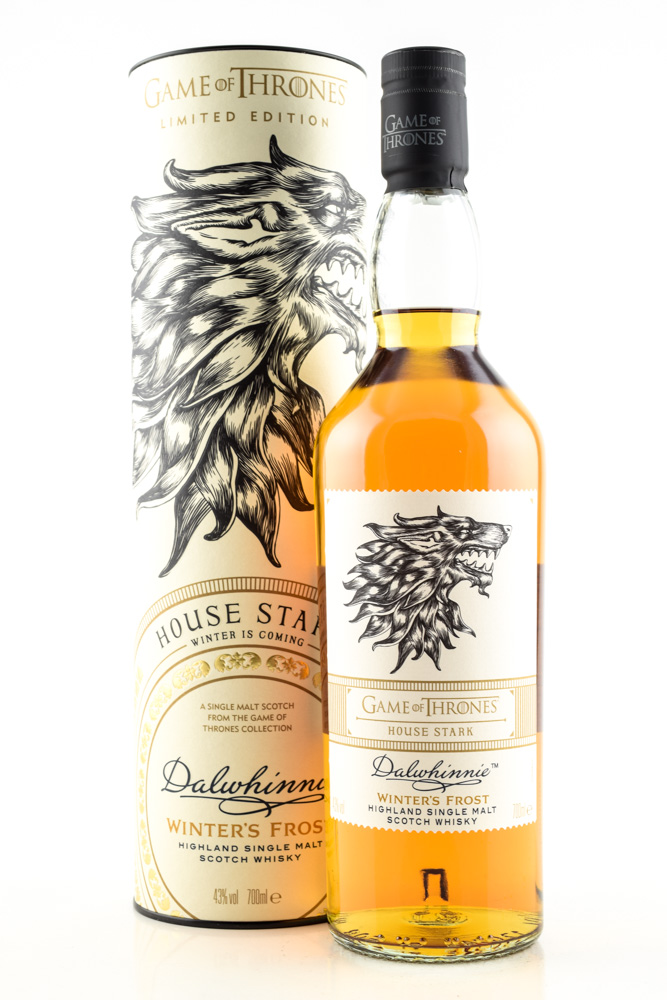 Game of Thrones House Stark & ??Dalwhinnie Winter's Frost 43% vol. 0,7l Game of Thrones House Stark & ??Dalwhinnie Winter's Frost 43% vol. 0,7l