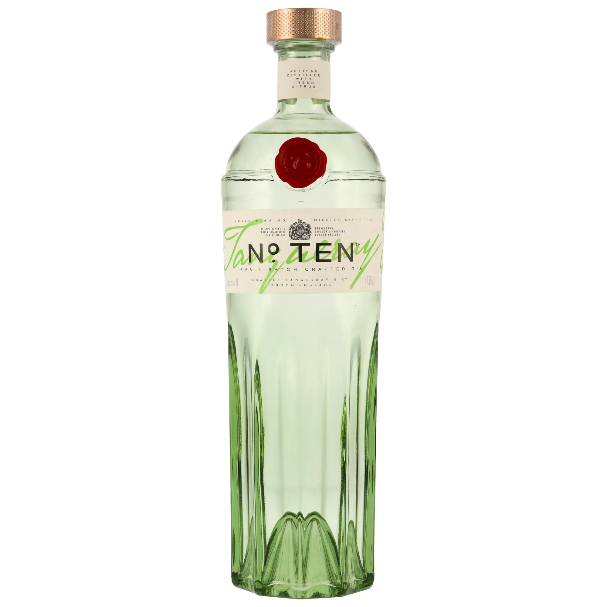 Tanqueray No. Ten Gin - LITER Neue Ausstattung 2025