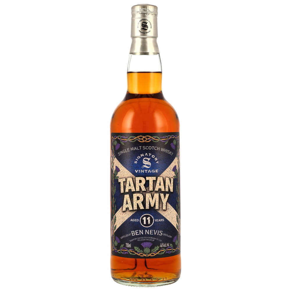Tartan Army - Ben Nevis 11 year old Signatory Vintage