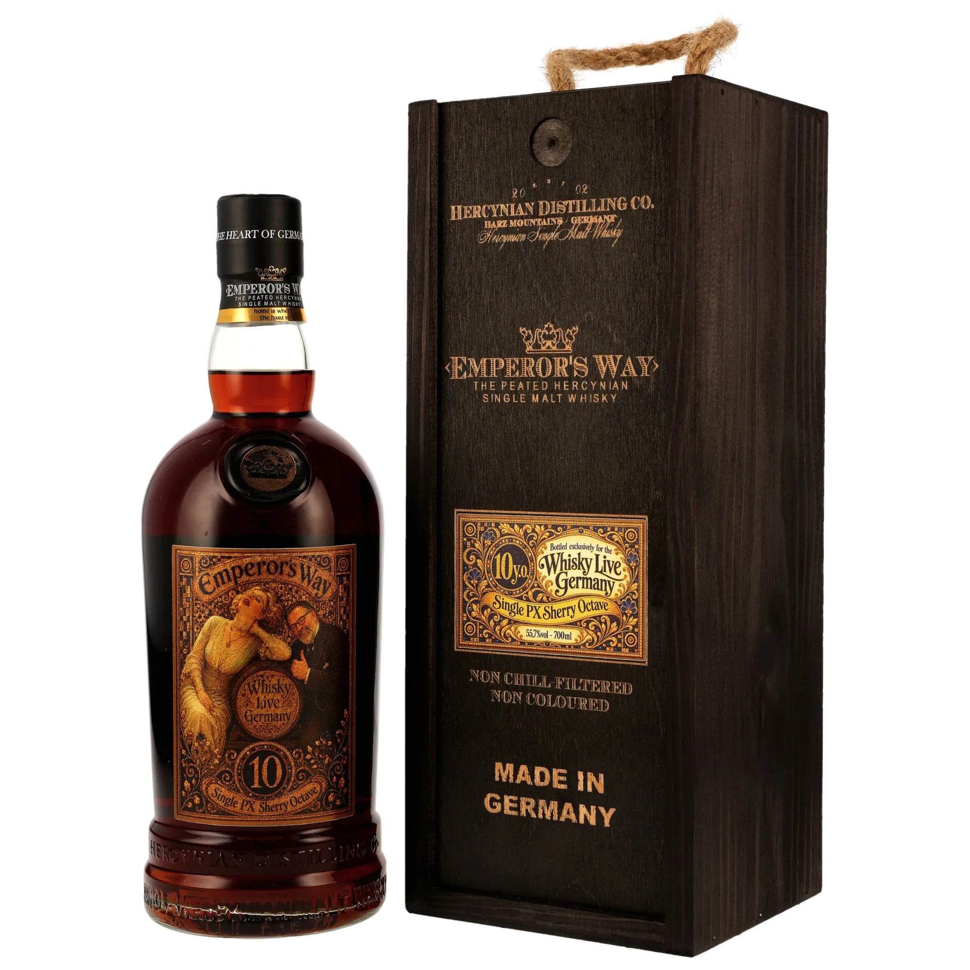 Emperors Way 10 Year Old - Peated Single PX Sherry Octave - Whisky Live Germany