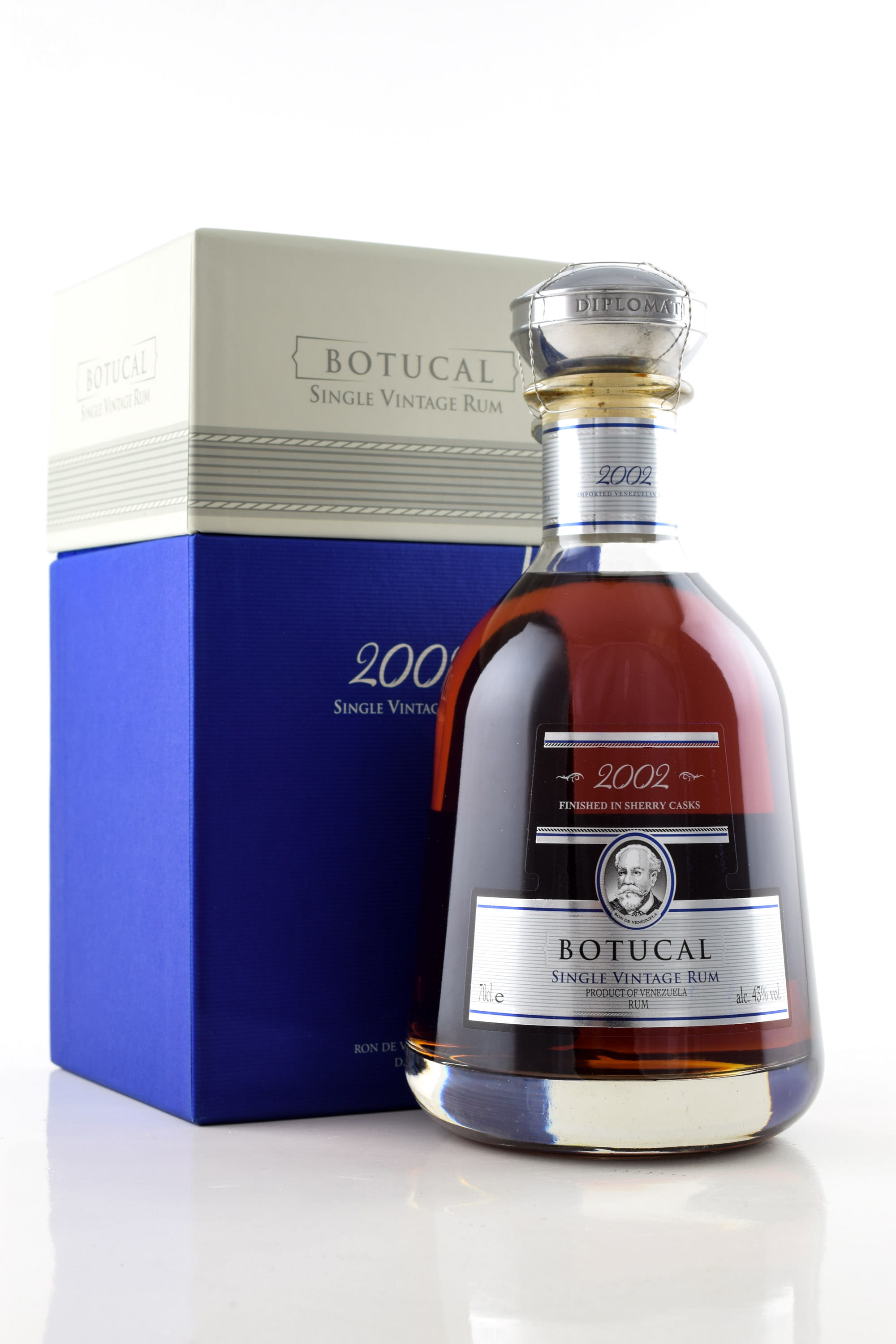 Botucal single vintage 2002 43% vol. 0,7l Botucal single vintage 2002 43% vol. 0,7l