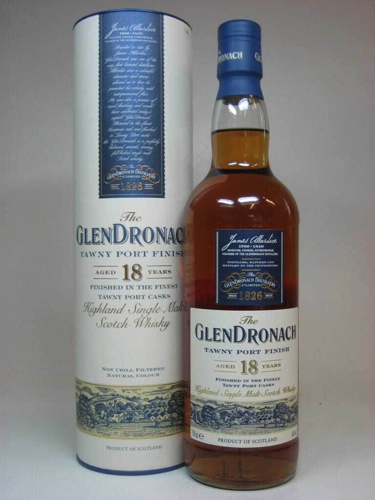 Glendronach 18 Jahre Tawny Port Finish 46%vol. 0,7l Glendronach 18 Jahre Tawny Port Finish 46%vol. 0,7l