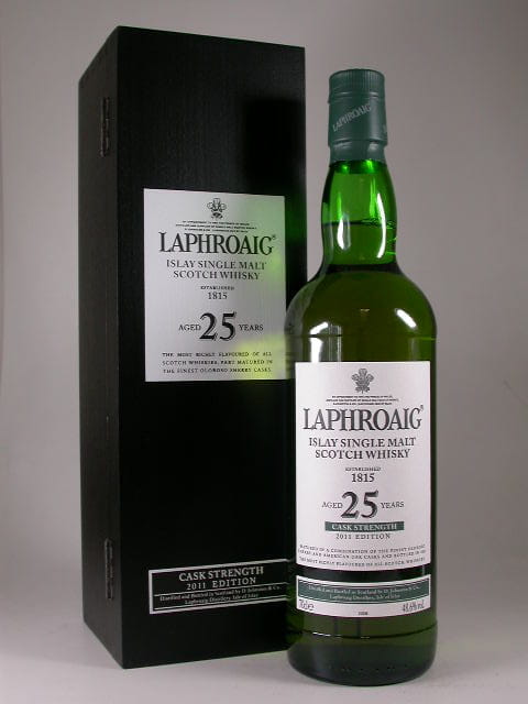 Laphroaig 25 Jahre Edition 2011 Cask Strength 48,6%vol. 0,7l