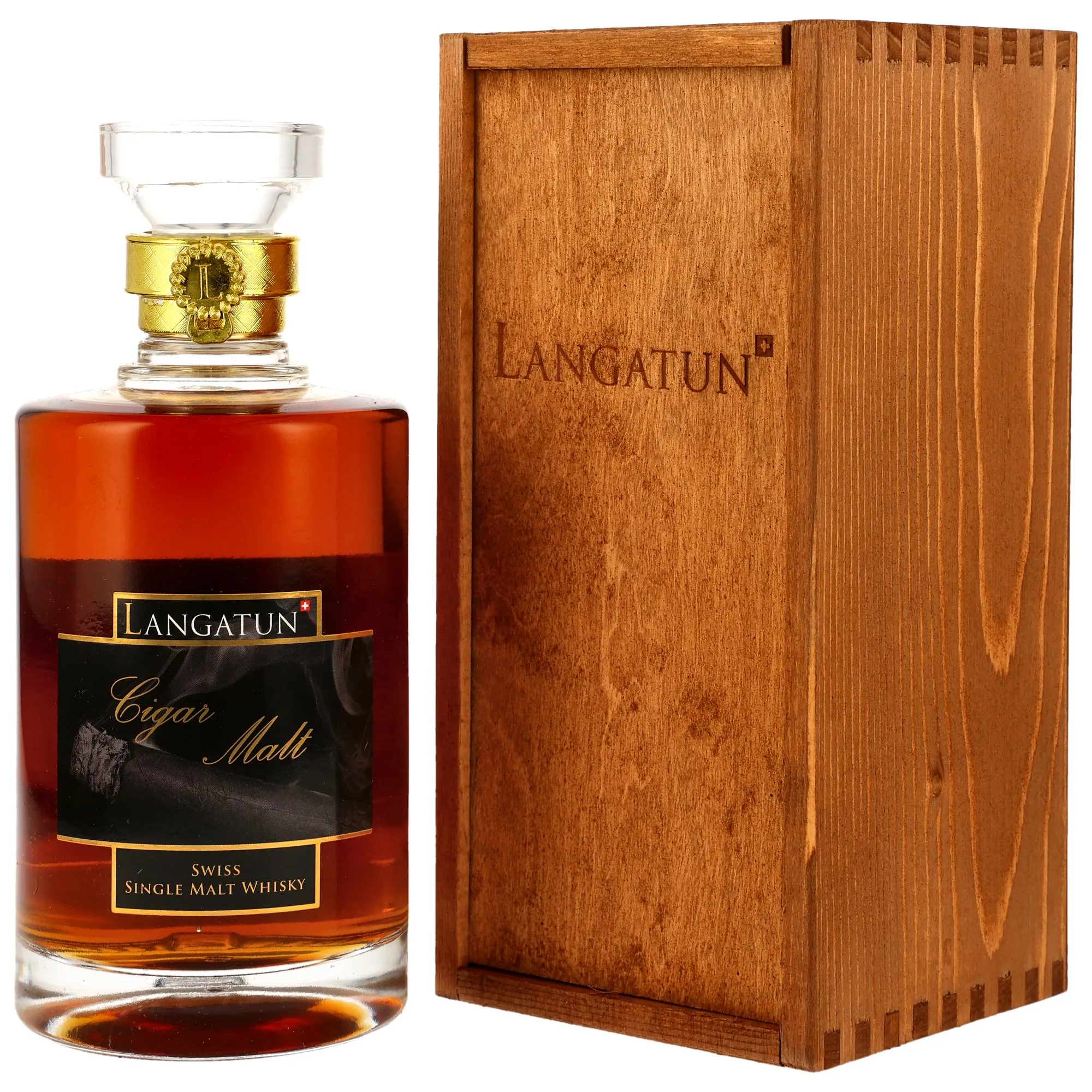 Langatun Cigar Malt 2018/2025 - 6 Jahre - Sherry/Chardonnay Batch 389/03/25