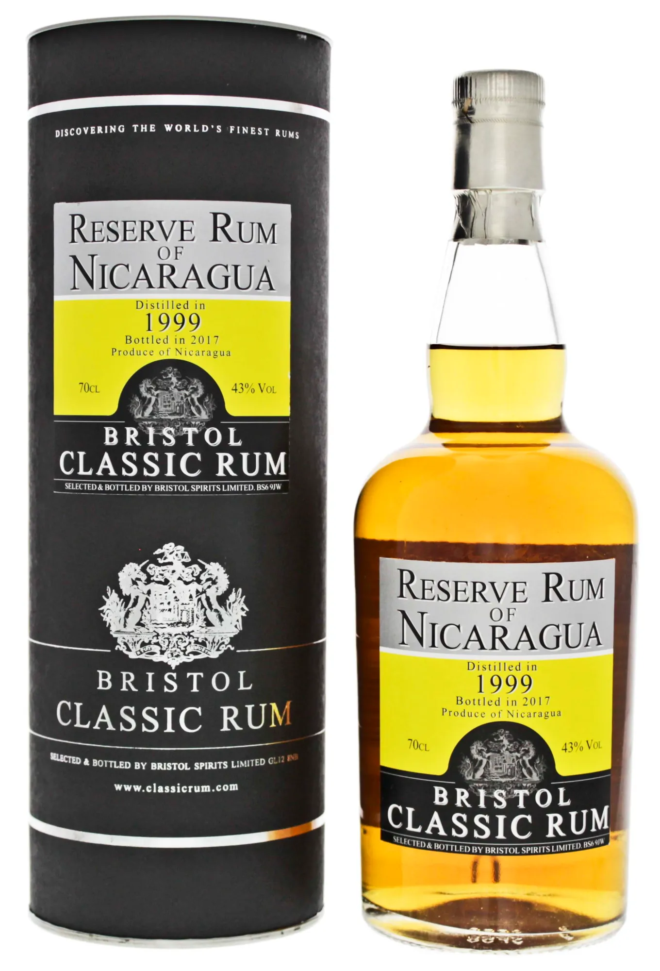 Bristol Reserve Rum of Nicaragua 1999/2017 0,7L -GB-
