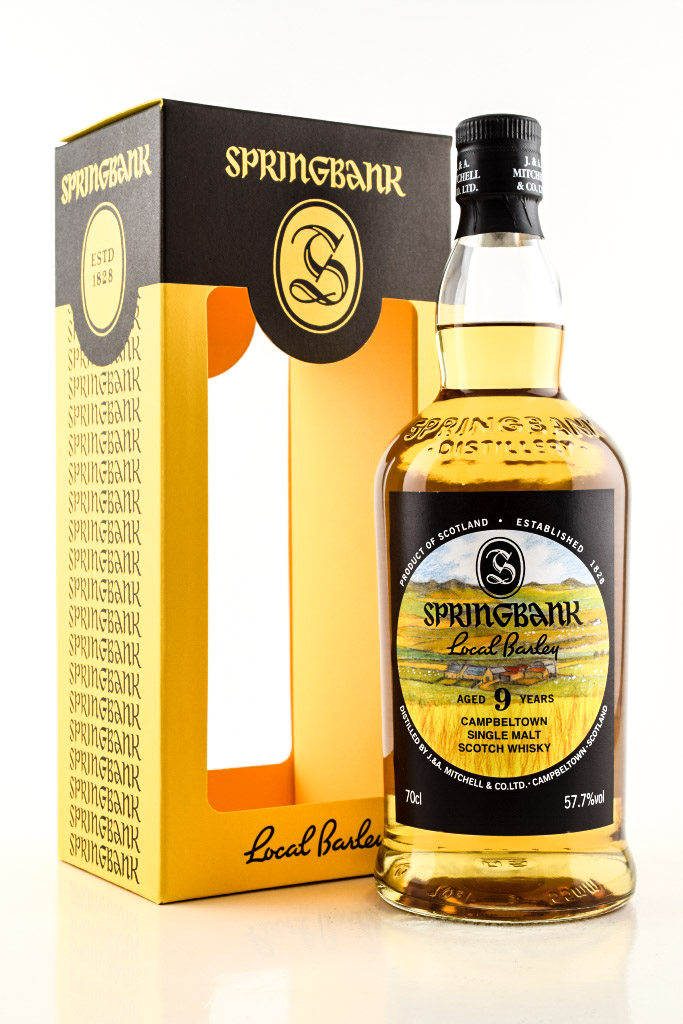 Springbank 9 Year Old Local Barley 57.7% vol. 0,7l Springbank 9 Year Old Local Barley 57.7% vol. 0,7l