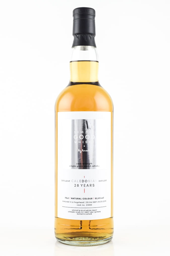 Caledonian 28 Year Old Hogshead 1987/2016 Simply Good Whiskey by cherry 52.6% vol. 0,7l