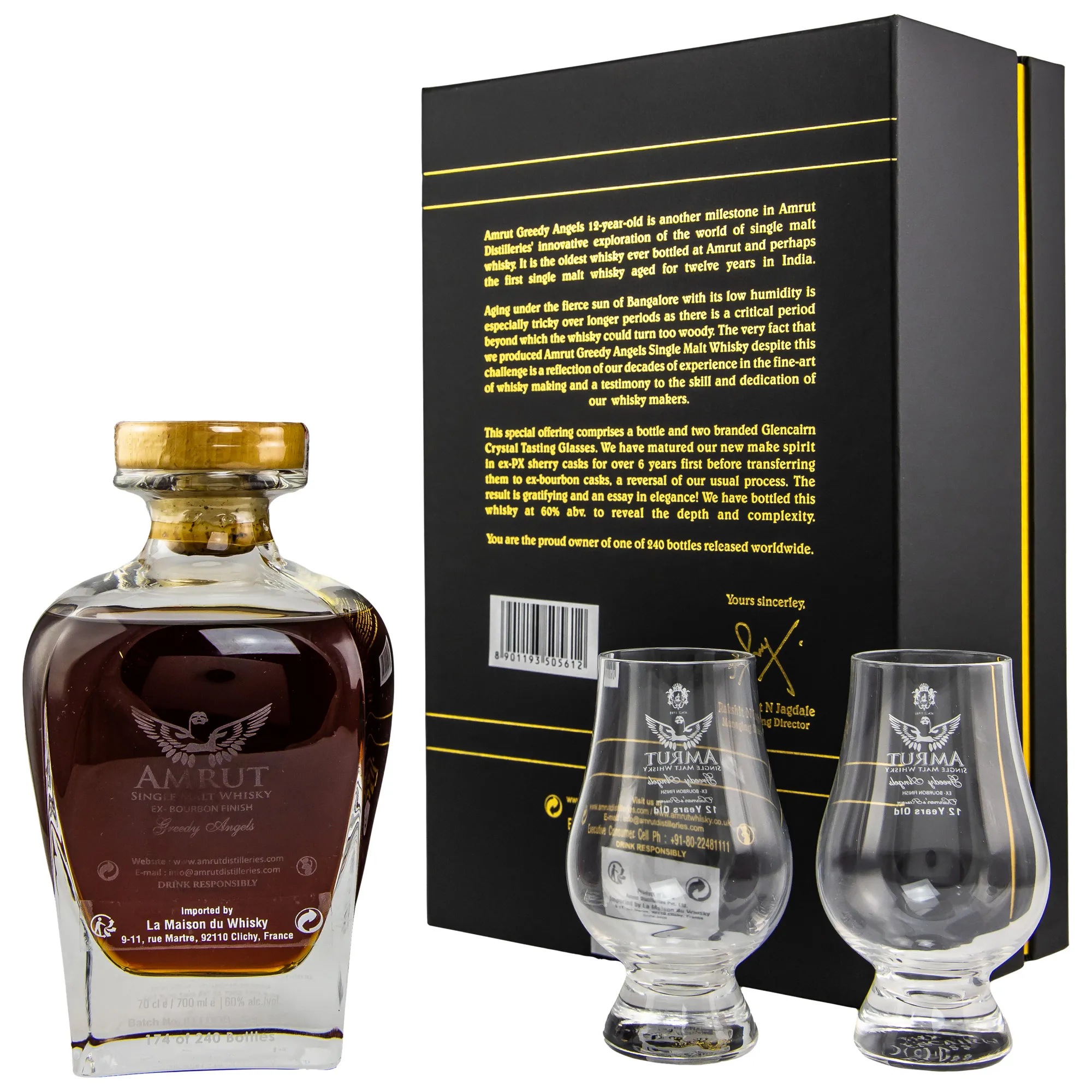 Amrut 12 Year Old Greedy Angels - Second Edition at Home of Malts ...