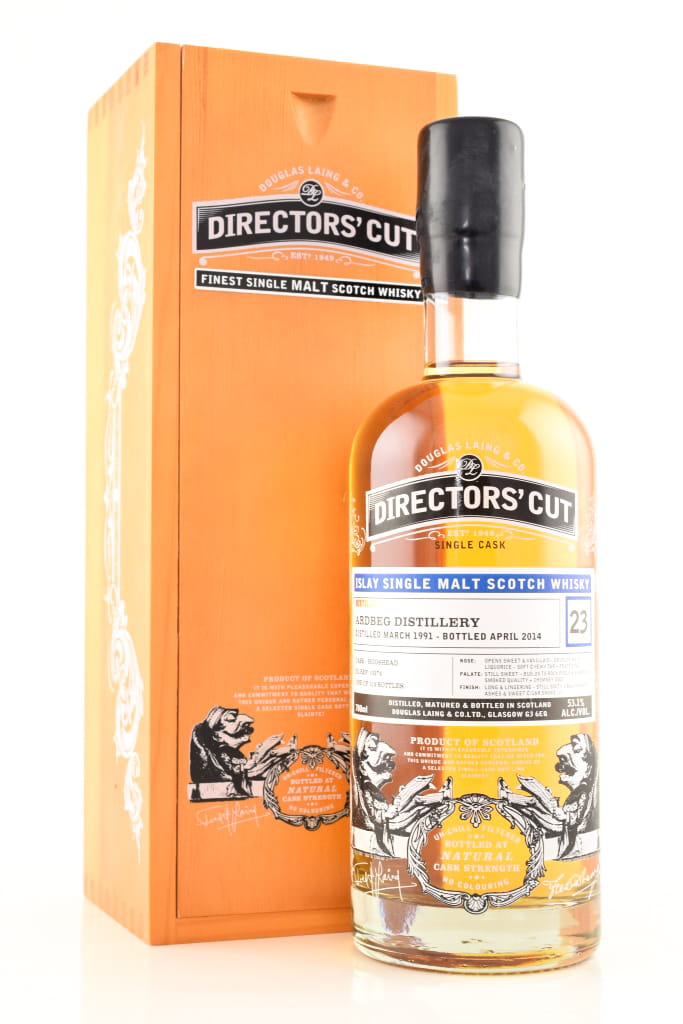 Ardbeg 23 Jahre 1991/2014 Douglas Laing Director's Cut 53,1%vol. 0,7l
