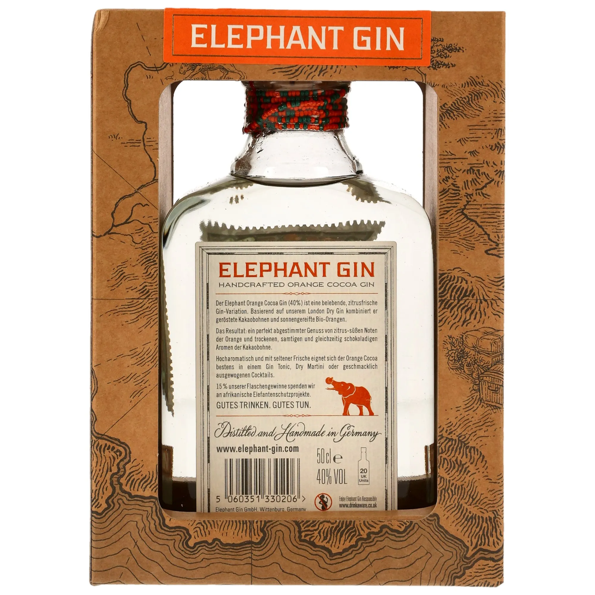 Elephant Gin Orange Cocoa in GP