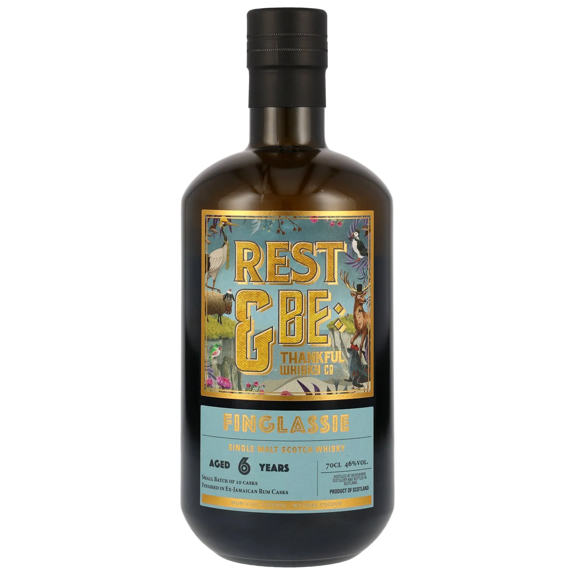 Finglassie 2017/2023 - 6 Year Old - Small Batch #3 - Rest & Be Thankful Ex Jamaican Rum Cask