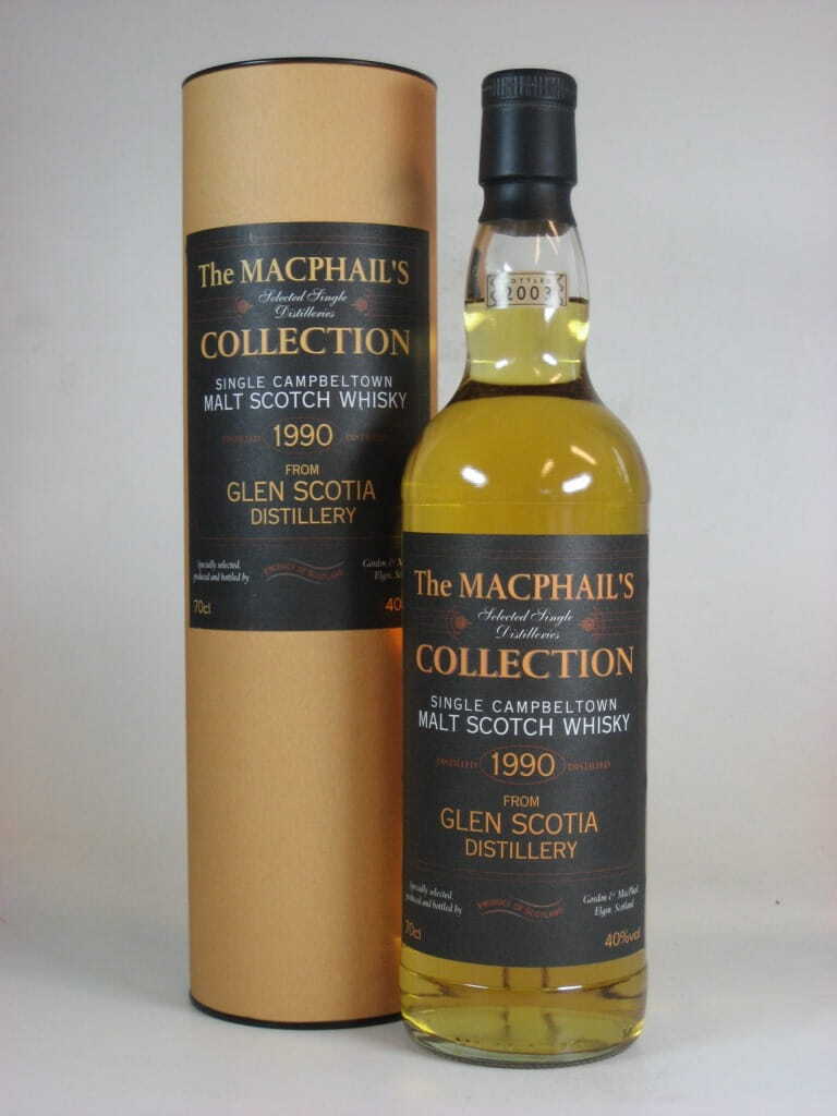 Glen Scotia 1990/2003 Gordon & MacPhail 40%vol. 0,7l