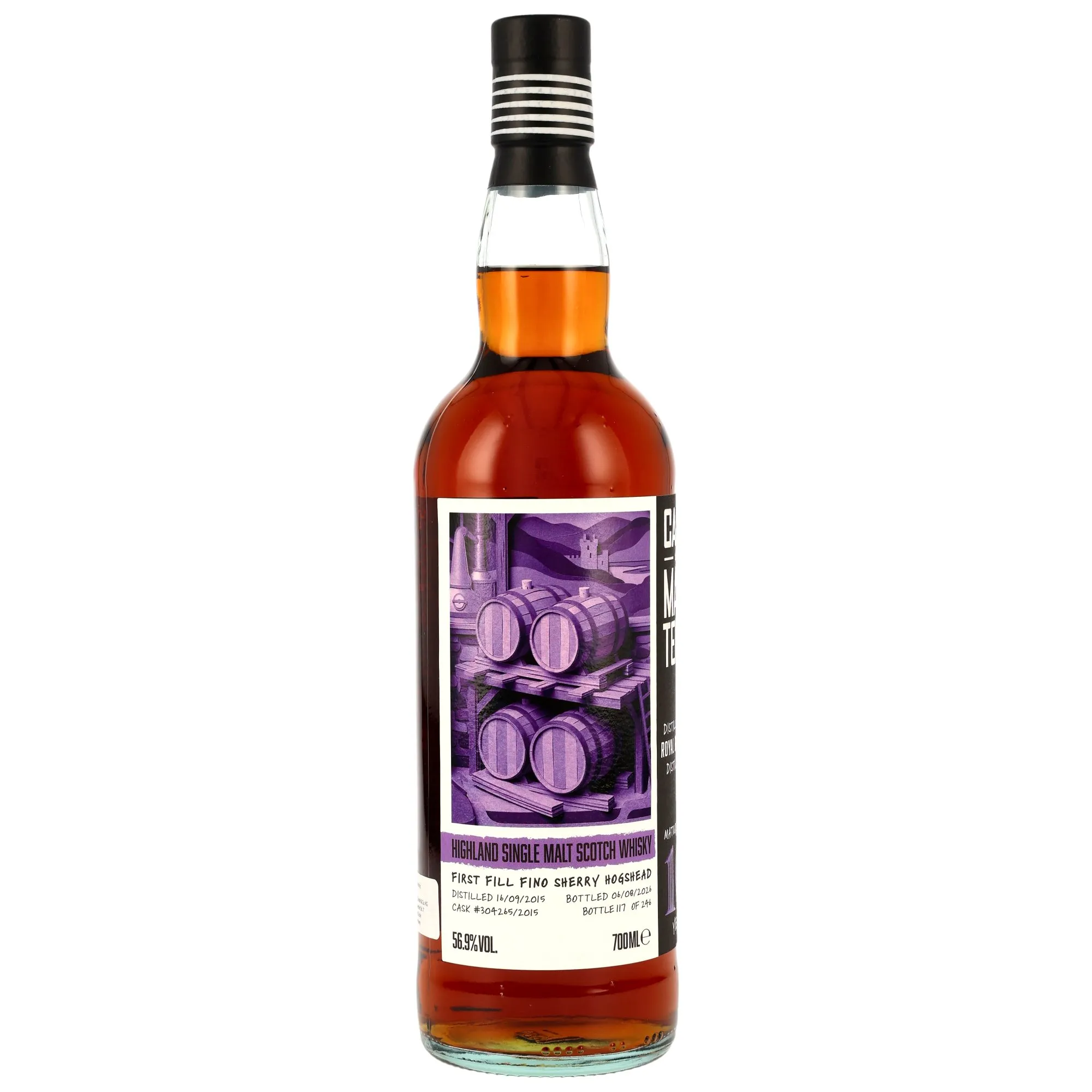 Royal Brackla 2015/2026 - 10 Jahre - 1st Fill Fino Sherry Cask #304265/2015 - Cask Masters - Brave New Spirits