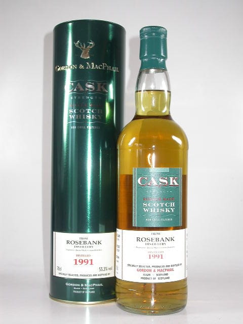 Rosebank 1991/2009 Gordon & MacPhail Cask Strength 55,3%vol. 0,7l