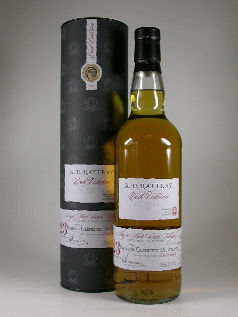 Braes of Glenlivet 23 Jahre 1989/2012 Bourbon Hogshead Single Cask A.D. Rattray 57,1%vol. 0,7l