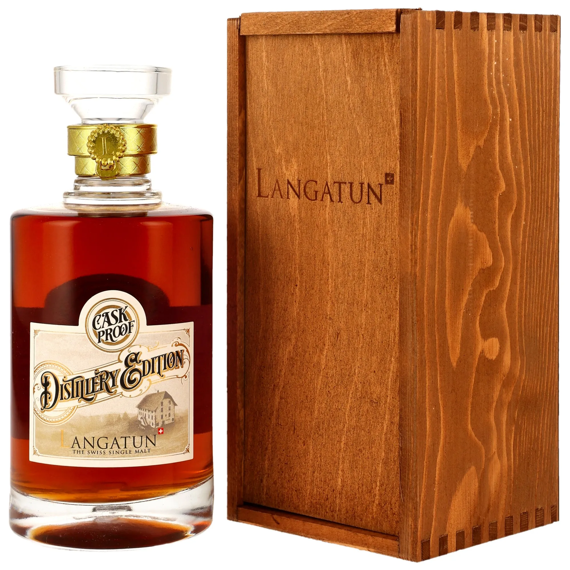 Langatun Distillery Edition 6 Year Old, Recioto Red Wine Cask, 2024, 59.6%