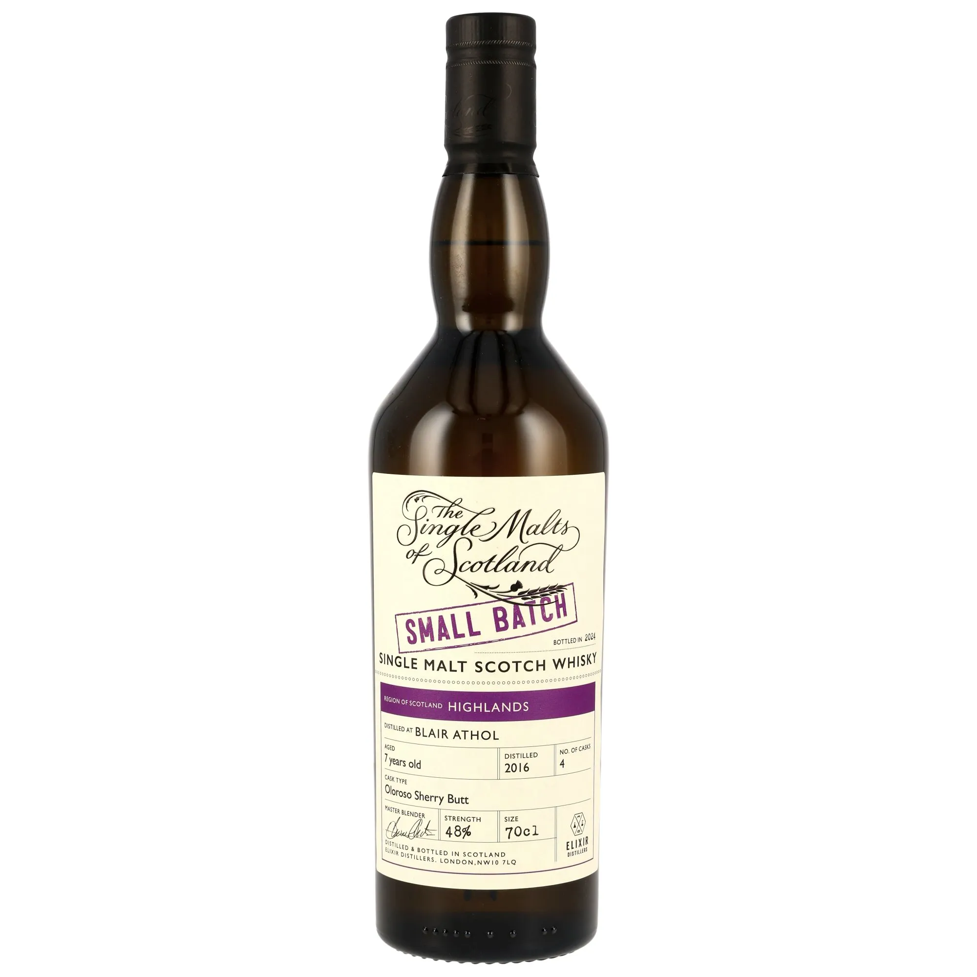 Blair Athol 2016/2024 - 7 Jahre - Oloroso Sherry Butt - Small Batch (SMoS)