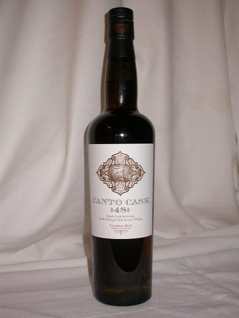 Canto Cask 48 Compass Box 54,4%vol. 0,7l