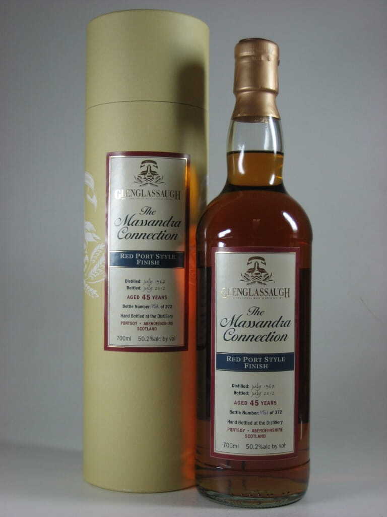 Glenglassaugh The Massandra Connection 45 Jahre 1967/2012 Red Port Style Finish 50,2%vol. 0,7l