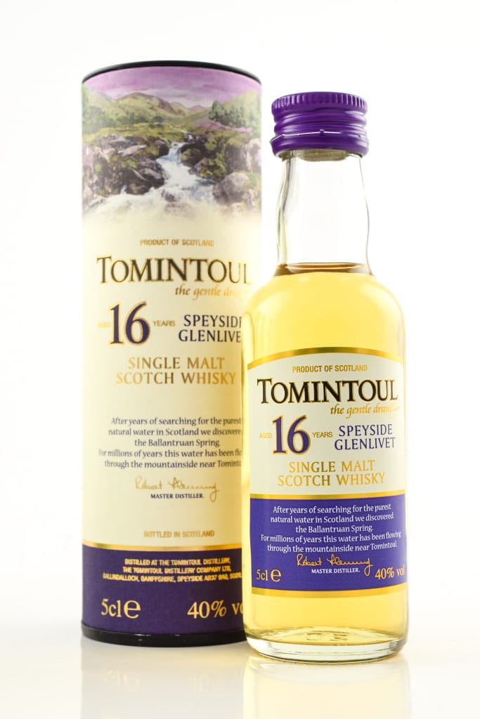 Tomintoul 16 Year Old 40% vol. 0.05l Tomintoul 16 Year Old 40% vol. 0.05l