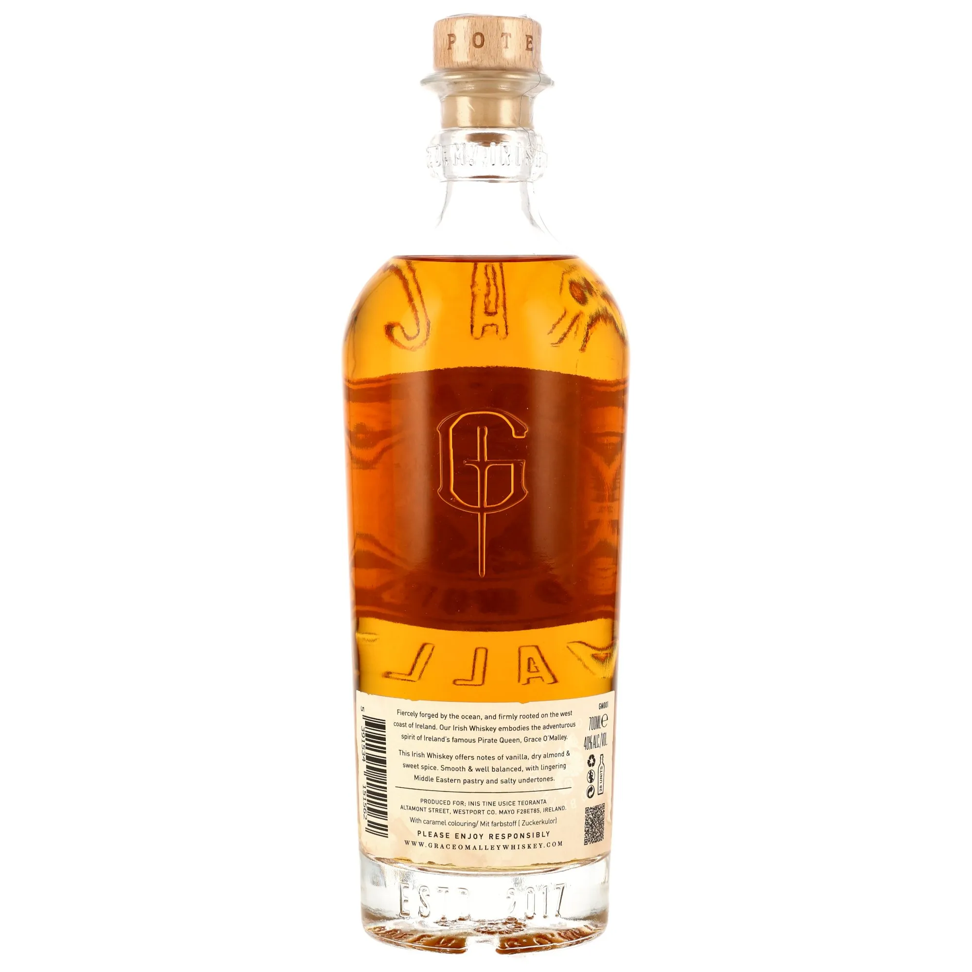 Grace O’Malley Irish Whiskey - Maritime Cask