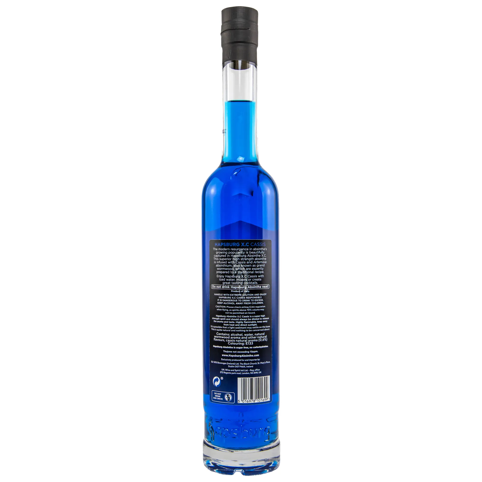 Absinthe Hapsburg Premium Extra Strong - Cassis Blue at Home of Malts ...